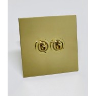Double Dolly Switch on a Single Square Metal Plate