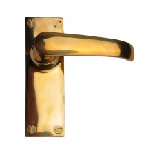 Lever Latch Unlacquered Brass