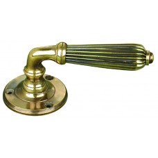 Regency lever handle (mortice) in nickel