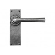 Pewter Lever/Passage Handle (sprung)