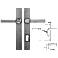 Pewter Multipoint Lock/Patio (un-sprung)