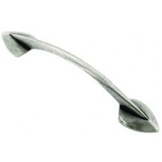 Small Voysey Genuine Pewter pull handle 