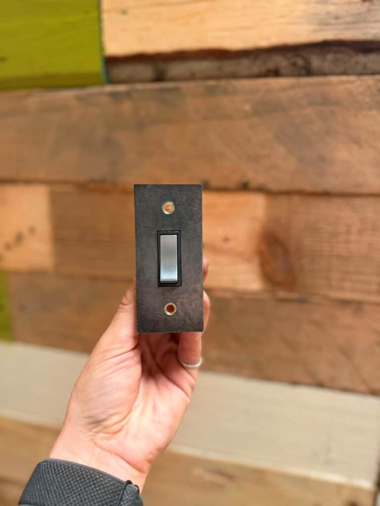 single architrave rocker switch