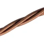 2 core Double insulated silky flex - per metre
