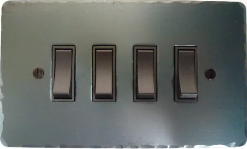 Quadruple Rocker Switch