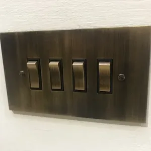 Quadruple Rocker Switch 2 Way
