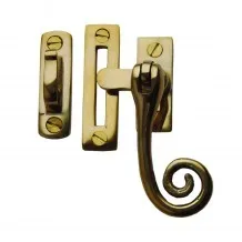 Rat Tail Casement Fastener Unlacquered Brass - Bromleighs Premium ...