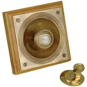 Bell pull - Claverley bell pull - brass