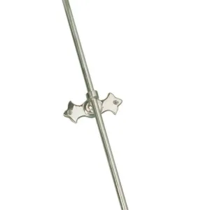 Bell pull - Winchester bell rod - aged nickel