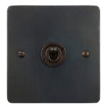 single profile dolly switch on a single square metal plate