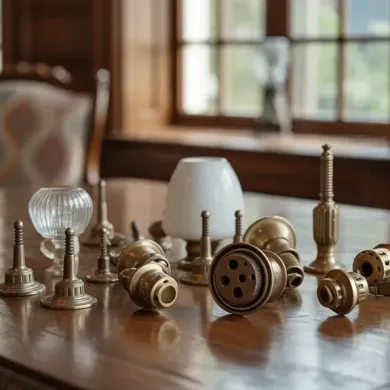 vintage electrical fittings selection