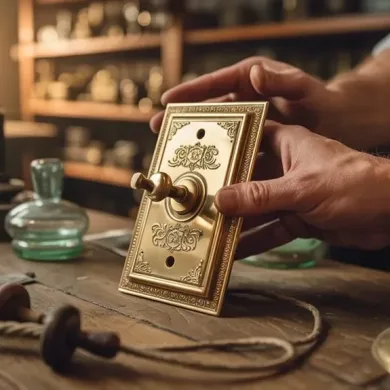 vintage electrical hardware restoration